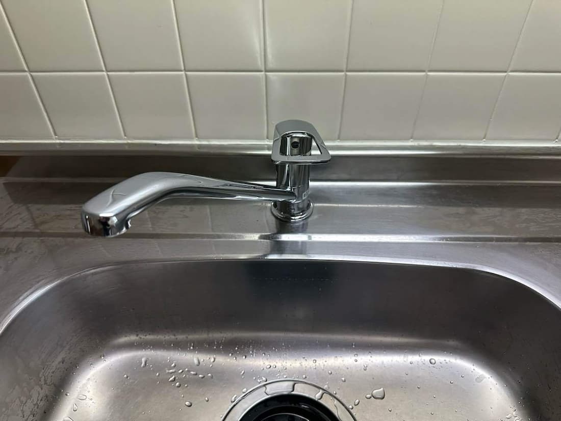 水栓交換の施工写真