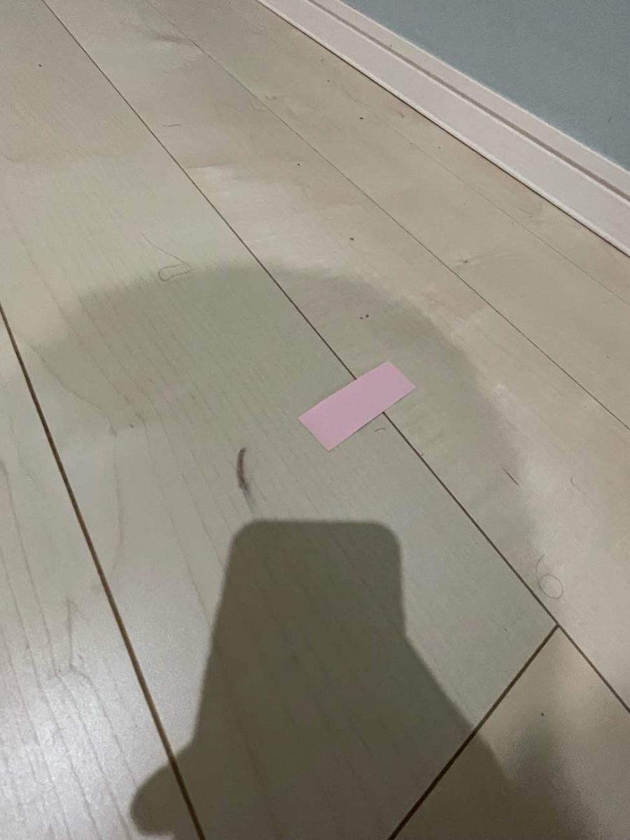 床 施工前(ビフォー)