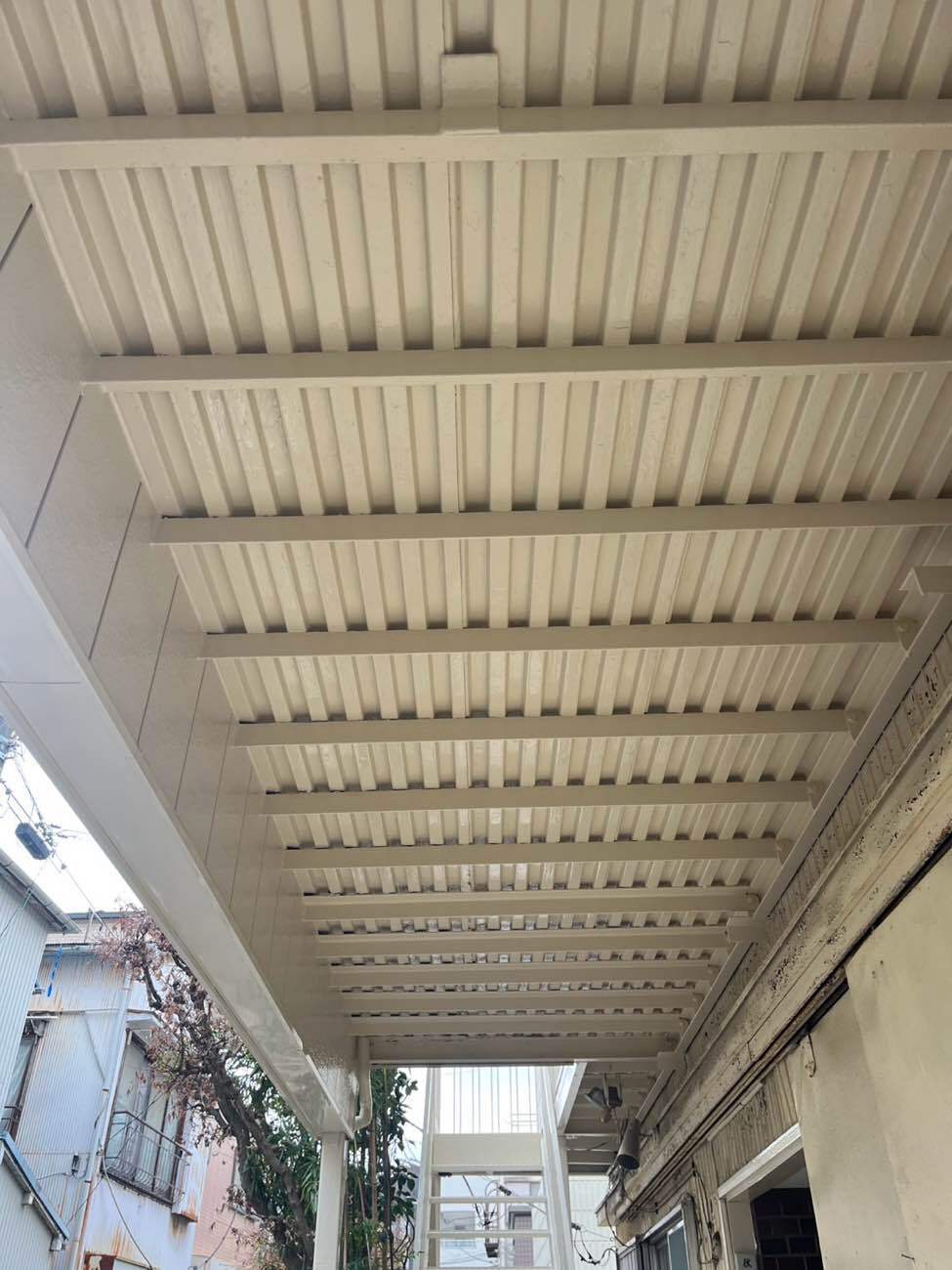 ベランダ裏 施工後(アフター)