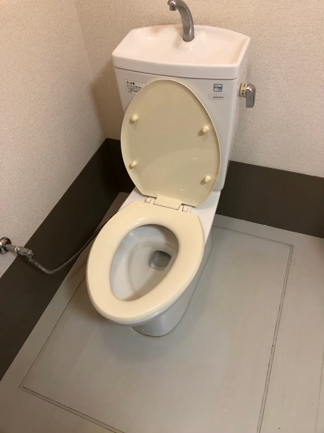 トイレ 施工前(ビフォー)
