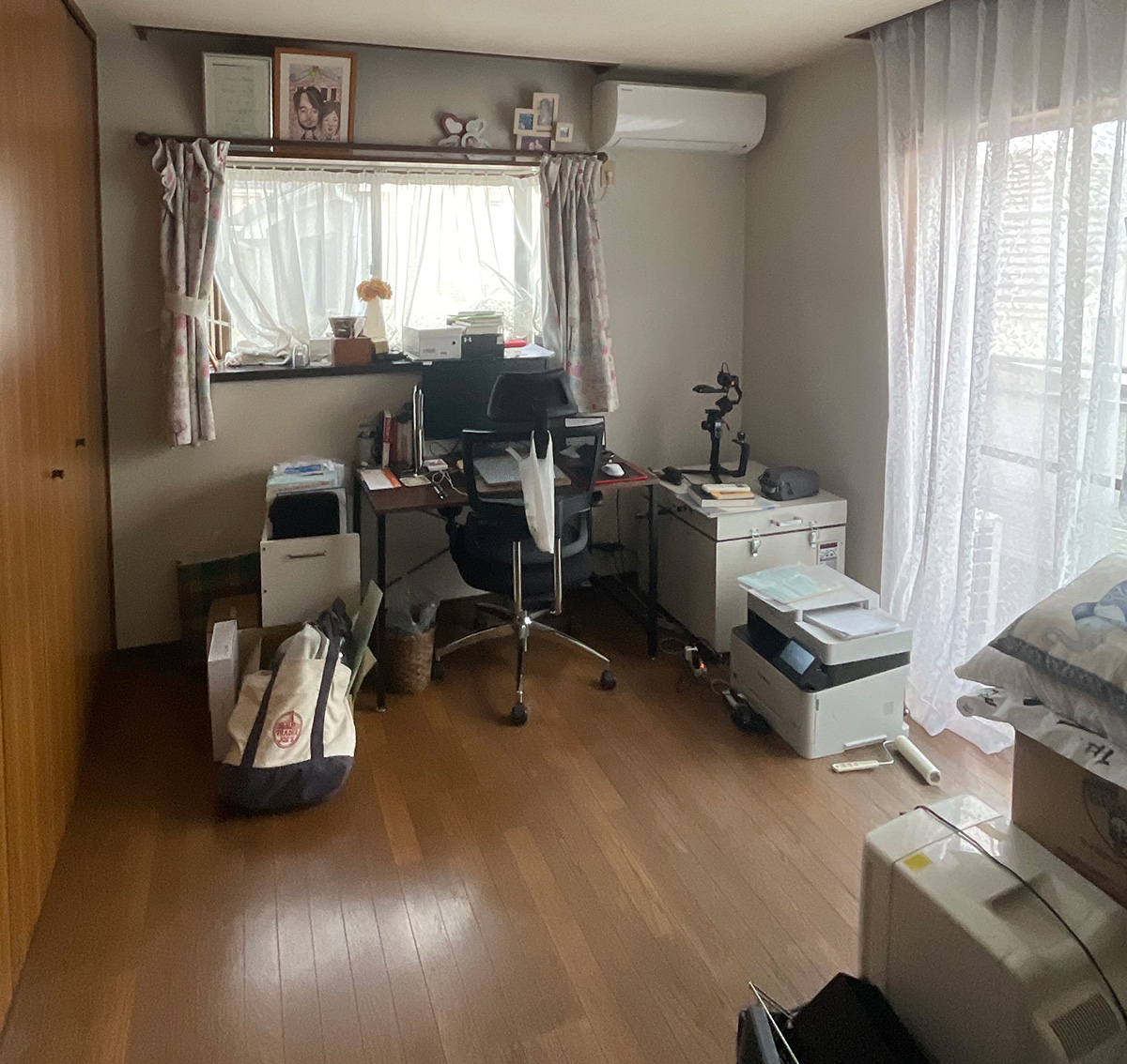 洋室 施工前(ビフォー)