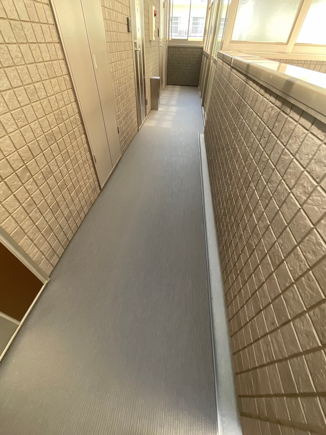集合住宅共有部のリフォームの施工写真