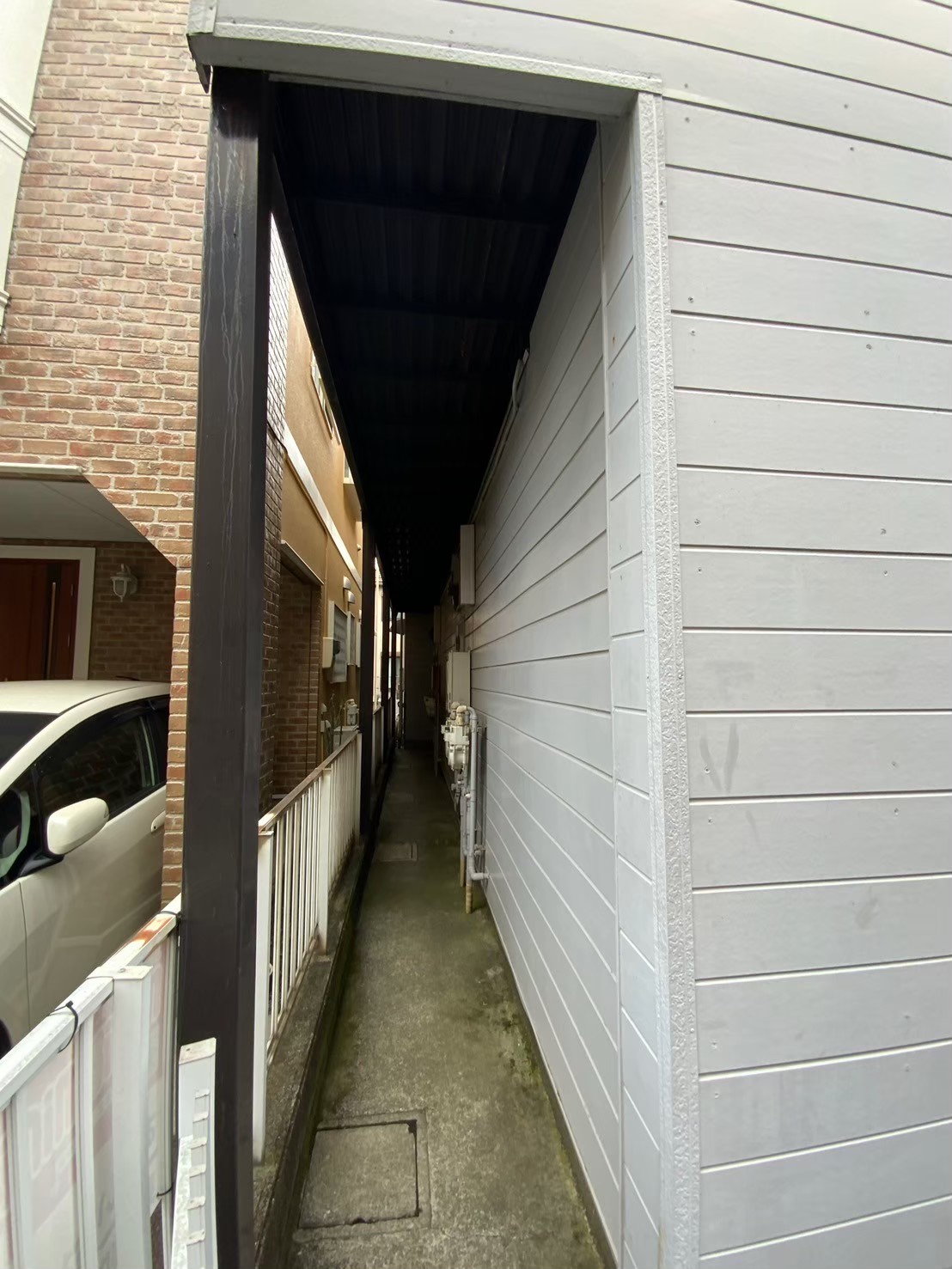 通路 施工前(ビフォー)
