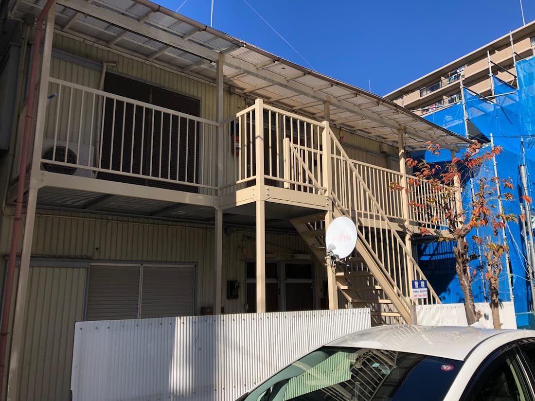 集合住宅鉄骨階段全面改修工事